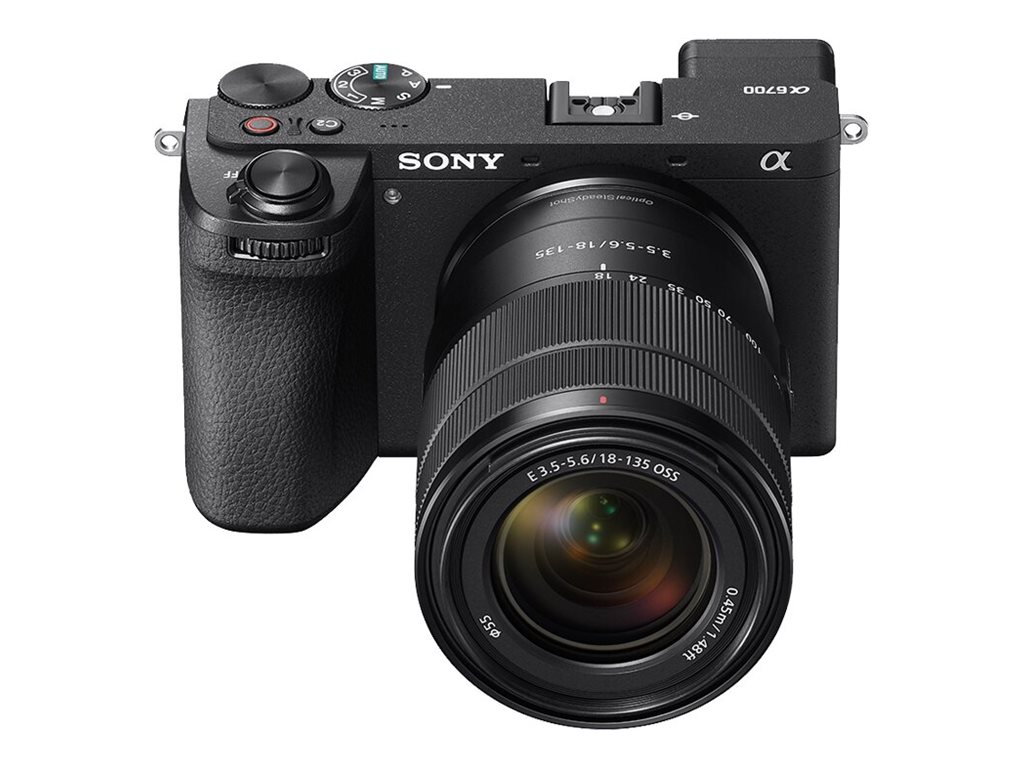 Sony a6700 APS-C Digital Camera with E PZ 16-50mm OSS Lens - ILCE6700L/B