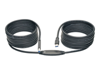 Eaton Tripp Lite Series 25ft USB 3.0 SuperSpeed Active Repeater Cable A Male/B Male 25'