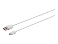 SAVIO USB 2.0 USB Type-C kabel 1m Hvid