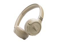 JBL Tune 680NC Kabel & trådløs Høretelefoner Beige