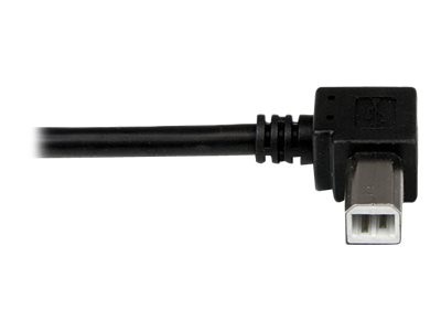 CORDON USB 2.0, Type A mâle - Type B-micro, 1m, noir