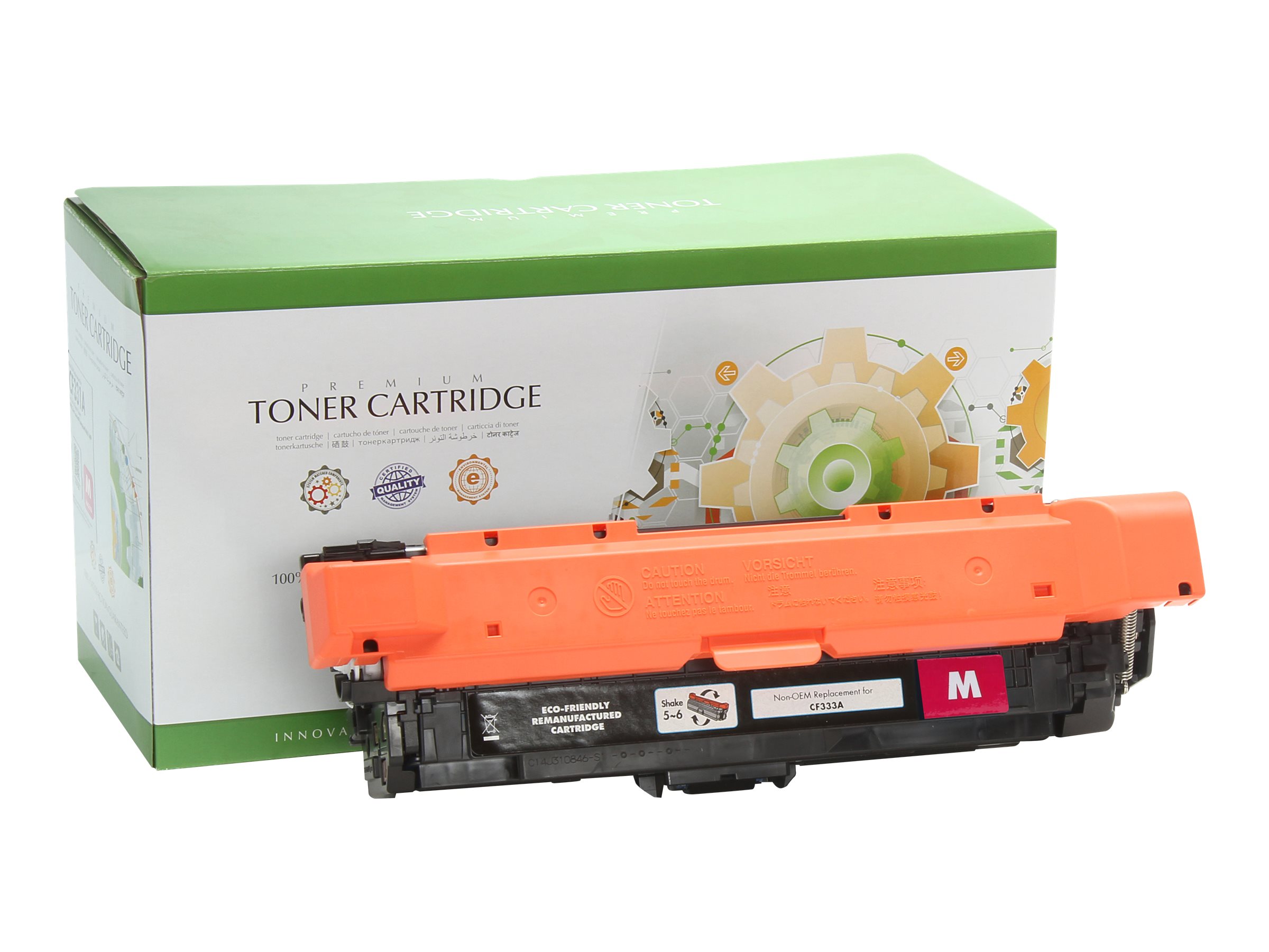 STATIC Toner cartridge compatible with HP CF333A magenta remanufactured 15.000 pages