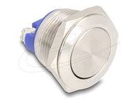 DeLOCK Trykknap Sølv