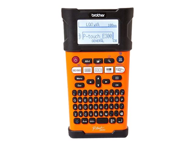 Brother P-Touch PT-E300VP - Beschriftungsger?t - s/w - Thermodirekt - Rolle (1,8 cm) - 180 dpi