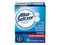 Alka-Seltzer Extra Strength Antacid Effervescent Tablets - 24's