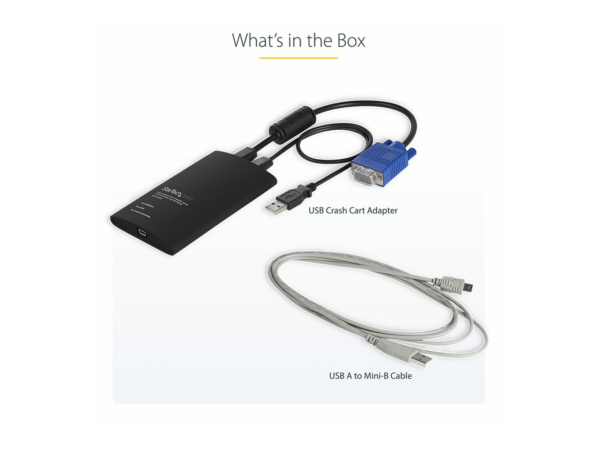 STARTECH KVM Portable Crash Cart w/File Transfer – foto 5