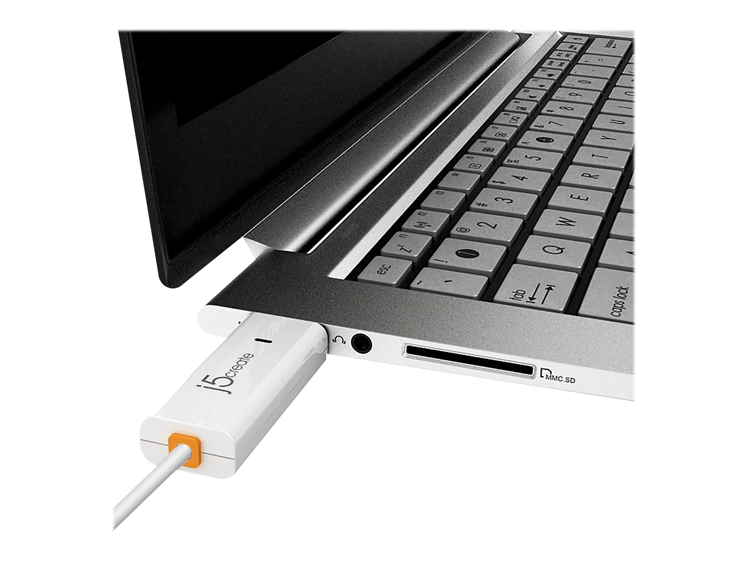 Image of j5create JUC400 - direct connect adapter - USB 2.0 - USB 2.0