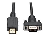 Eaton Tripp Lite Series HDMI to VGA Active Adapter Cable (HDMI to Low-Profile HD15 M/M), 6 ft. (1.8 m)