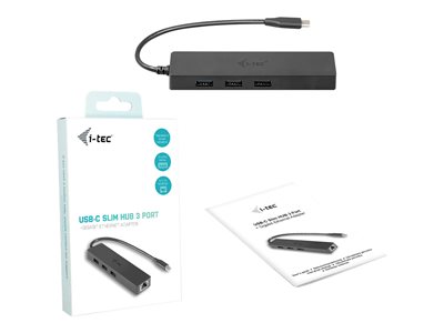 I-TEC USB C Slim HUB 3 Port Giga Lan, I-TEC C31GL3SLIM  (BILD2)