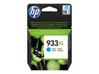 HP 933XL - High Yield - cyan - original - ink cartridge - for Officejet 6100, 6600 H711a, 6700, 7110, 7510, 7610, 7612