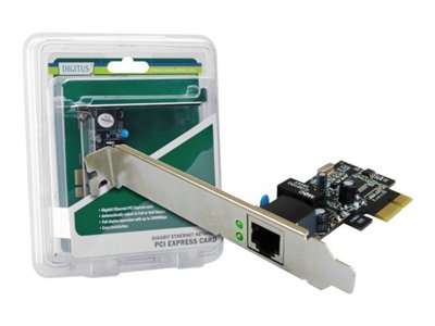 DIGITUS Dual Gigabit Ethernet PCI Express Karte, 2-Port
