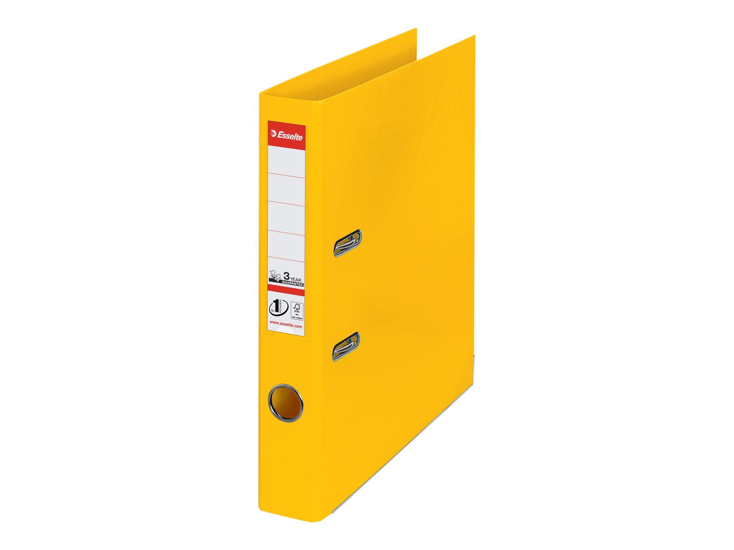 Esselte No1 Lever Arch File For A4 Capacity 350 Sheets Yellow Esselte No1 Lever Arch File For A4 Capacity 350 Sheets Yellow