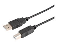 Prokord USB-kabel 1m Sort 