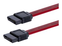 StarTech.com 12in SATA Serial ATA Cable - SATA cable - Serial ATA 150/300 - SATA (F) to SATA (F) - 1 ft - red - SATA12 - SATA
