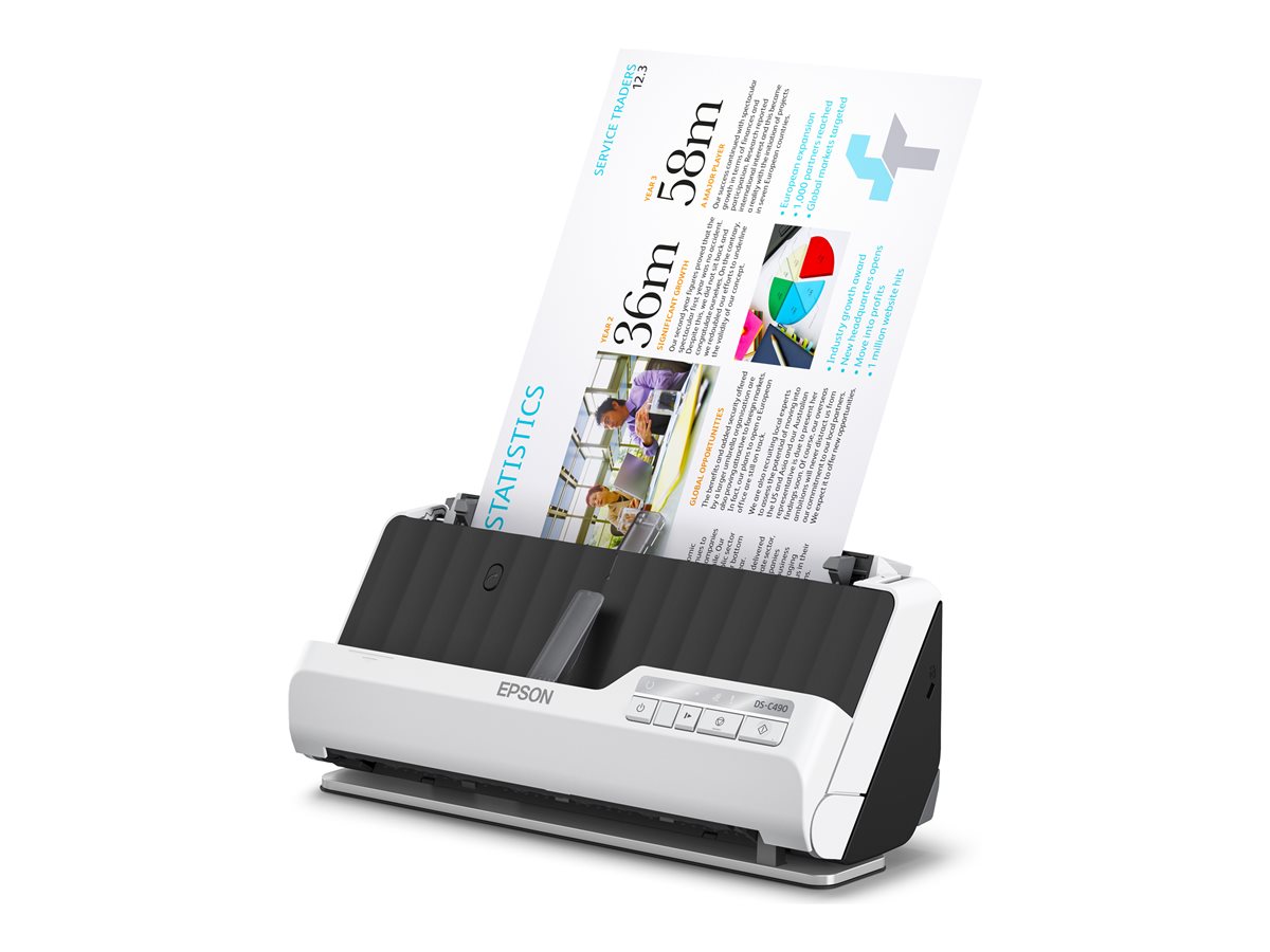 Epson DS-C490 - skener typ sheetfed - stolní - USB 2.0 – foto 3