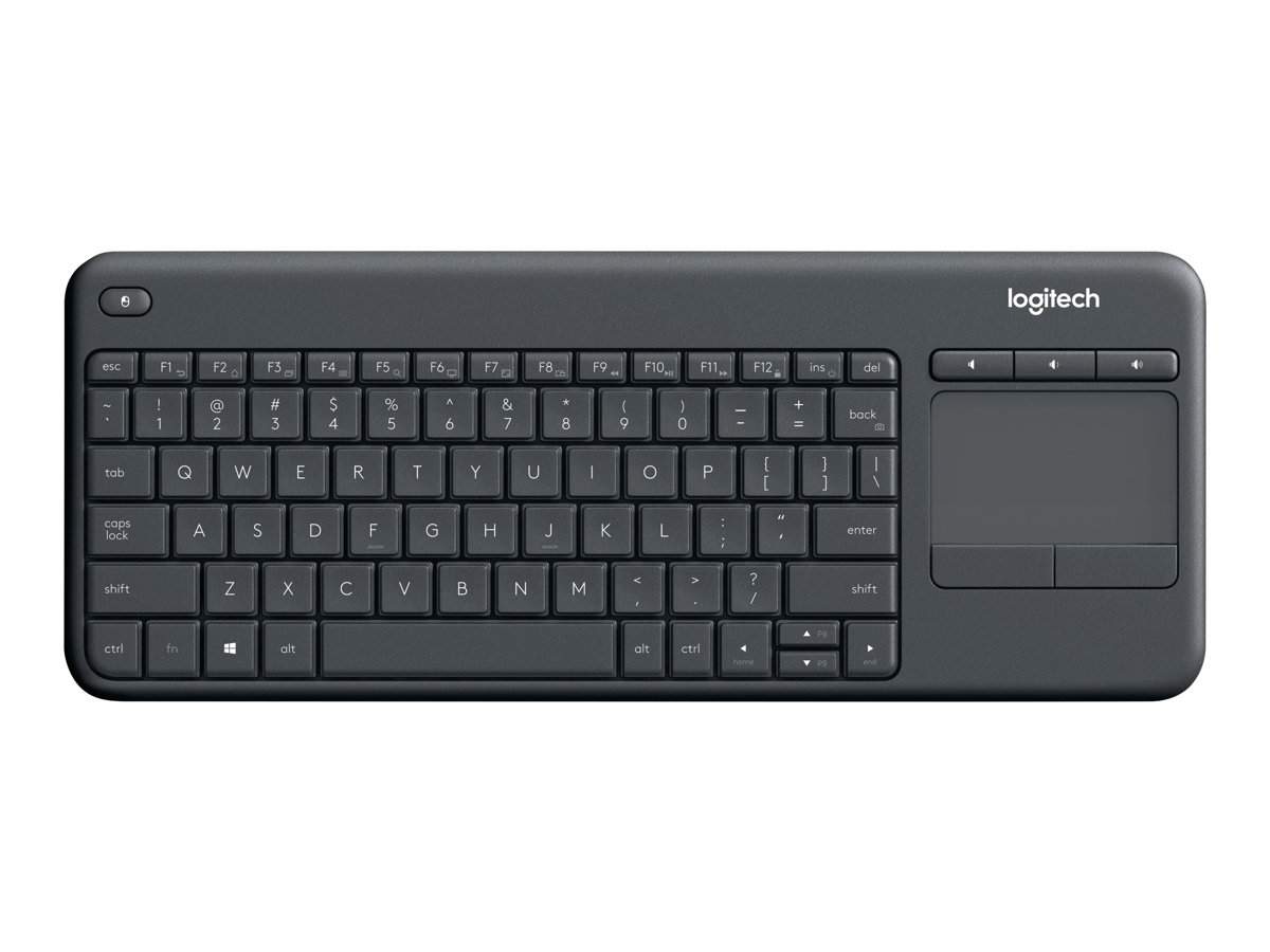 Logitech Wireless Touch Keyboard K400 Plus - klávesnice - anglická Vstupní zařízení – foto 4