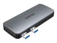 Unitek SolidForce Ekstern Lagringspakning USB 3.2 (Gen 2) M.2 NVMe Card / PCIe 4.0 (NVMe)