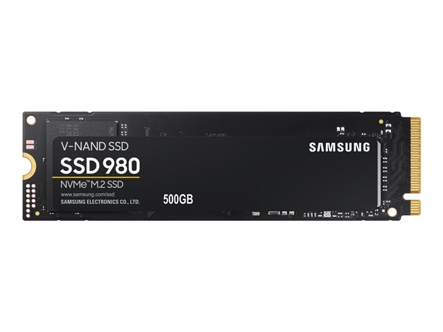 Samsung 980 MZ-V8V500BW - SSD - 500 GB - PCIe 3.0 x4 (NVMe) - MZ