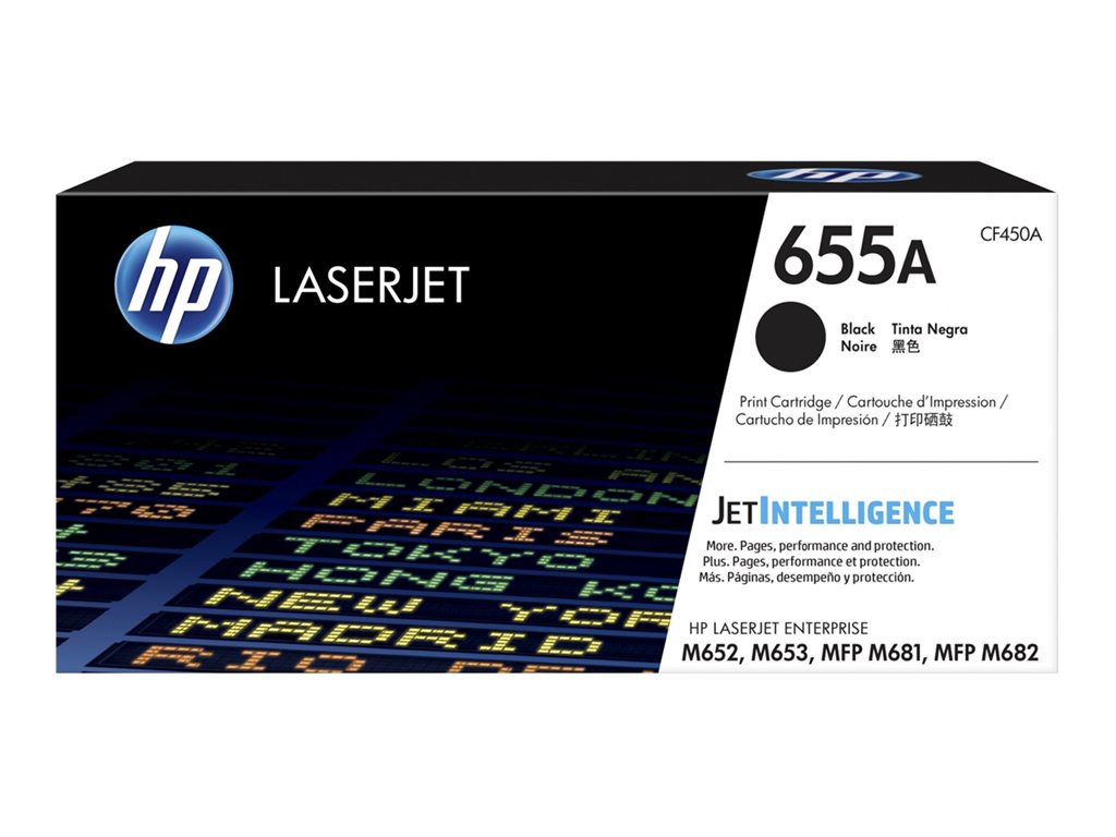 HP 655A LaserJet Toner Cartouche Noir