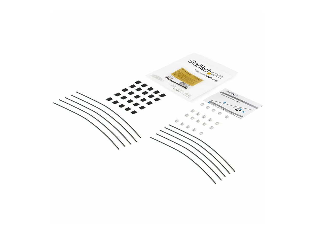 StarTech.com 10-Pack Security Cable Tethers for Adapters & Dongles, Universal Cable Adapter Tether, Tether Cables, Adjustable Length Anti-Theft Cable Tether Lock Kit, Steel Cable Tether - Dongle Cable Tether (CONNLOCKPK10) - bezpečnostní kabel - kompatibilní s TAA