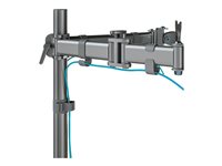 NEOMOUNTS Flat Desk Mount 2 screens Silv