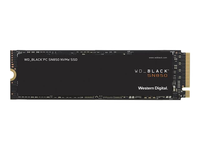 WD Black SN850 NVMe SSD WDS100T1X0E - SSD - 1 TB - PCIe 4.0 x4