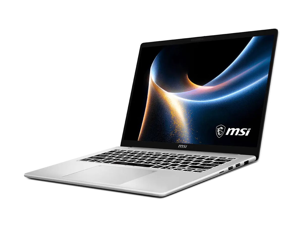 MSI Modern 14S AI+ G3MG-022NZ Copilot+ PC 14 Intel Core Ultra 7 355 16 GB RAM 1 TB Product shot Right-angle 79851