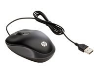 HP Travel - Mouse - optical - 3 buttons - wired - USB - for ZBook 15u G3, 15u G4, 15u G5, 15u G6, 15v G5, 17 G3, 17 G4, 17 G5, 17 G6, Create G7