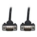 Eaton Tripp Lite Series Low-Profile VGA High-Resolution RGB Coaxial Cable (HD15 M/M), 15 ft. (4.57 m)