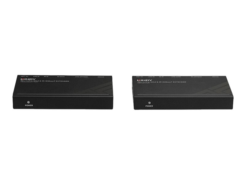 Kit extender Cat.6 4K30, IR & RS-232 HDBaseT avec PoC, 70m