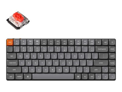 Keychron K3 MAX keyboard QMK/VIA custom mechanical 75% compact Input Product shot Front 79200