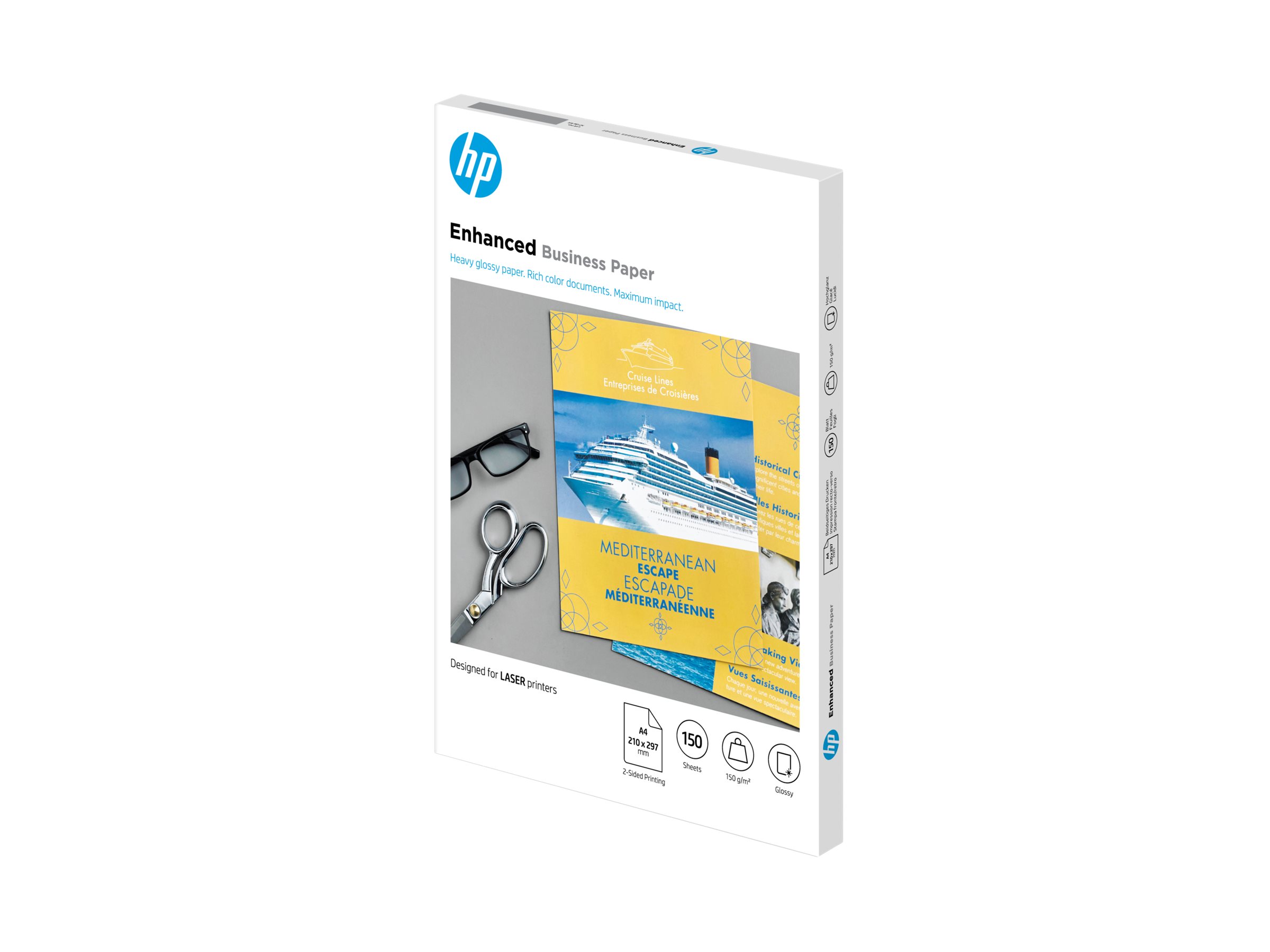 HP Professional Glossy Paper - photo paper - glossy - 150 sheet(s) - A4 - 150 g/m²