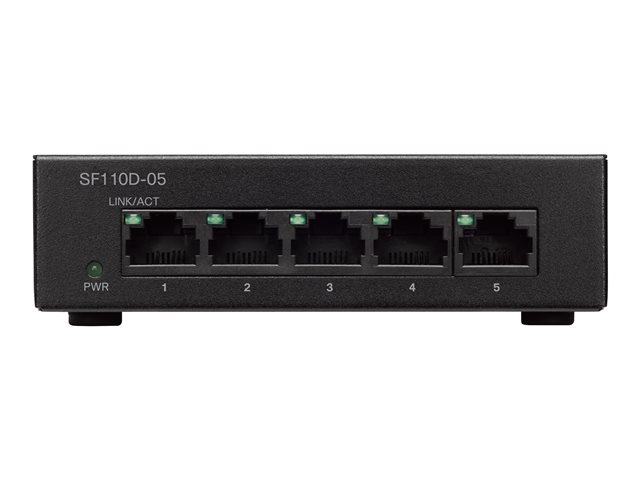 Image of Cisco Small Business SF110D-05 - switch - 5 ports - unmanaged