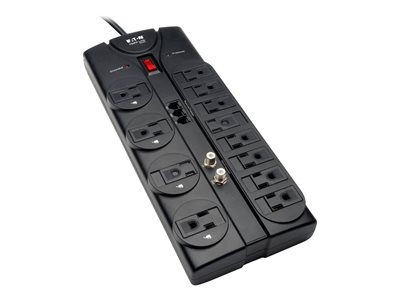 Tripp Lite Surge Protector 12 Outlet 120V RJ11 Coax 8' Cord 2880 Joule