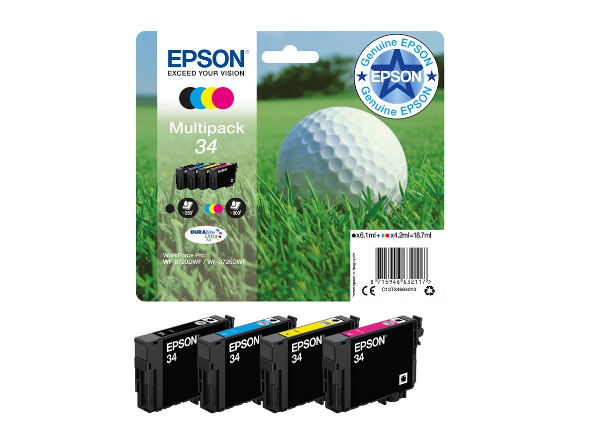EPSON 2LB Multipack 4-colours 34 Ink