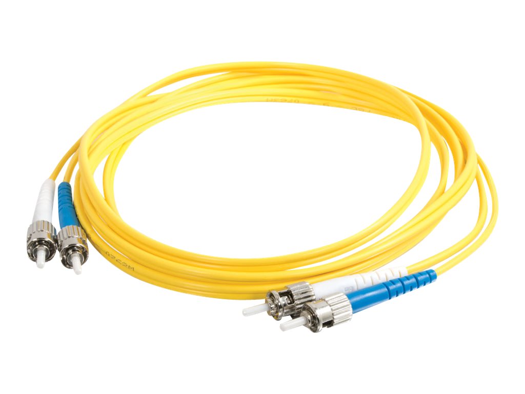 9M ST-ST 9/125 OS2 DPX SM FIBER-YLW