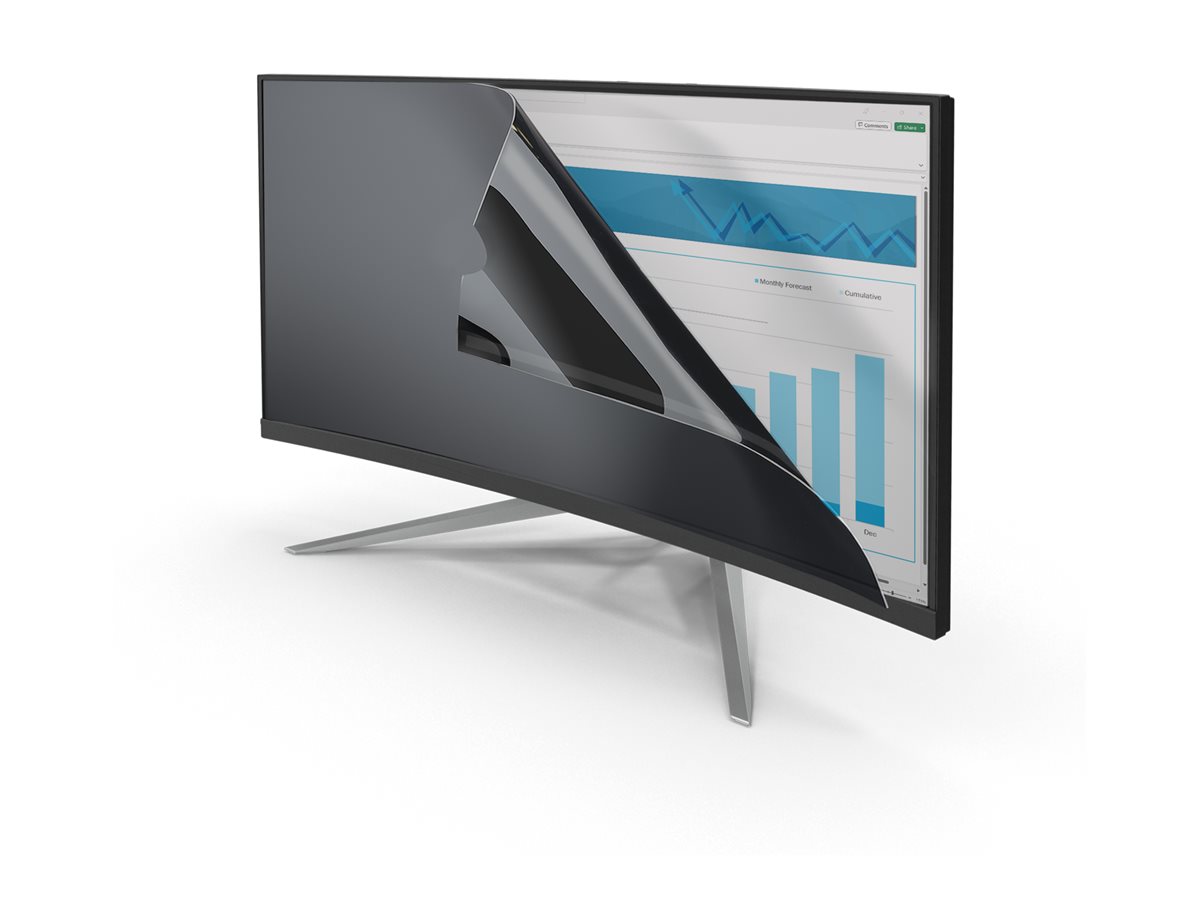 StarTech.com Monitor Privacy Screen for 34 inch Ultrawide Display, 21:9 Widescreen Computer Screen Security Filter, Blue Light Reducing (PRIVSCNMON34W) - filtr displeje ke zvýšení soukromí - šířka 34" – foto 3