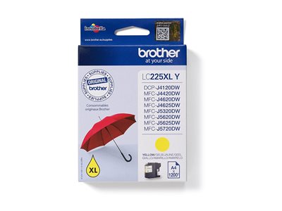 BROTHER LC225XLY Tinte yellow 1200Seiten - LC225XLY