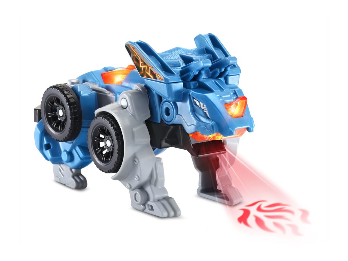 VTech Switch & Go Triceratops Race Car - Easy to Transform - New in Package