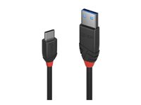 LINDY 1.5m USB 3.1 C/A Cable 3A Black
