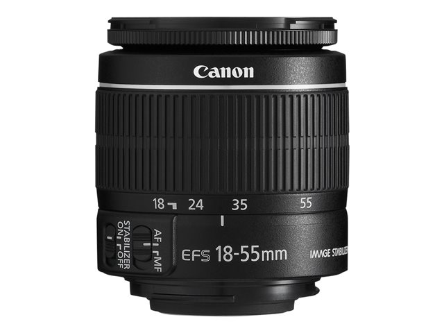 Image of Canon EF-S zoom lens - 18 mm - 55 mm