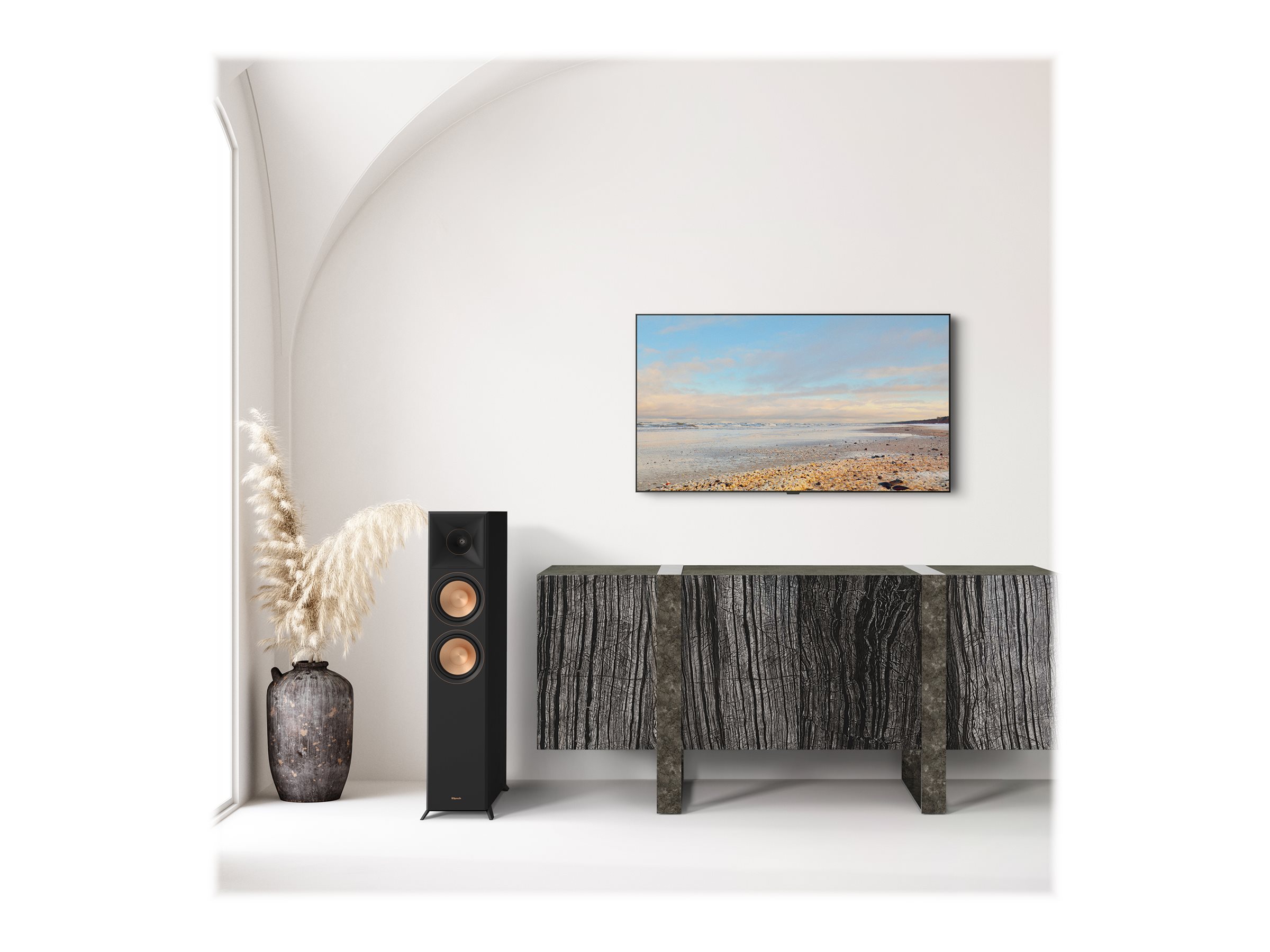 Klipsch Reference Premiere RP-6000F II 125W Speaker - Ebony - RP6000FBII