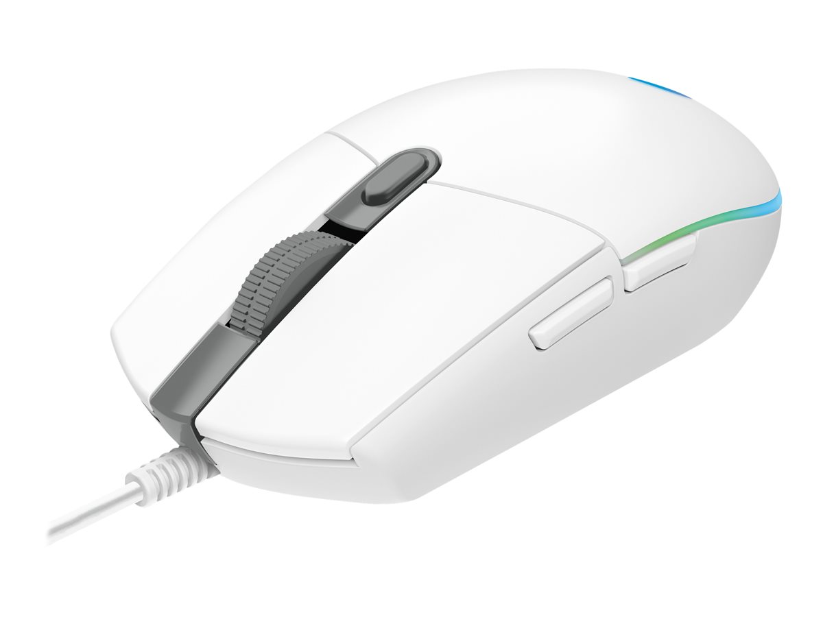 LOGI G203 LIGHTSYNC Gaming Mouse White