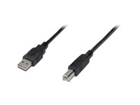 ASSMANN USB 2.0 USB-kabel 5m Sort