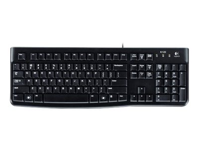 Logitech USB Keyboard K120 black bulk - 920-002516