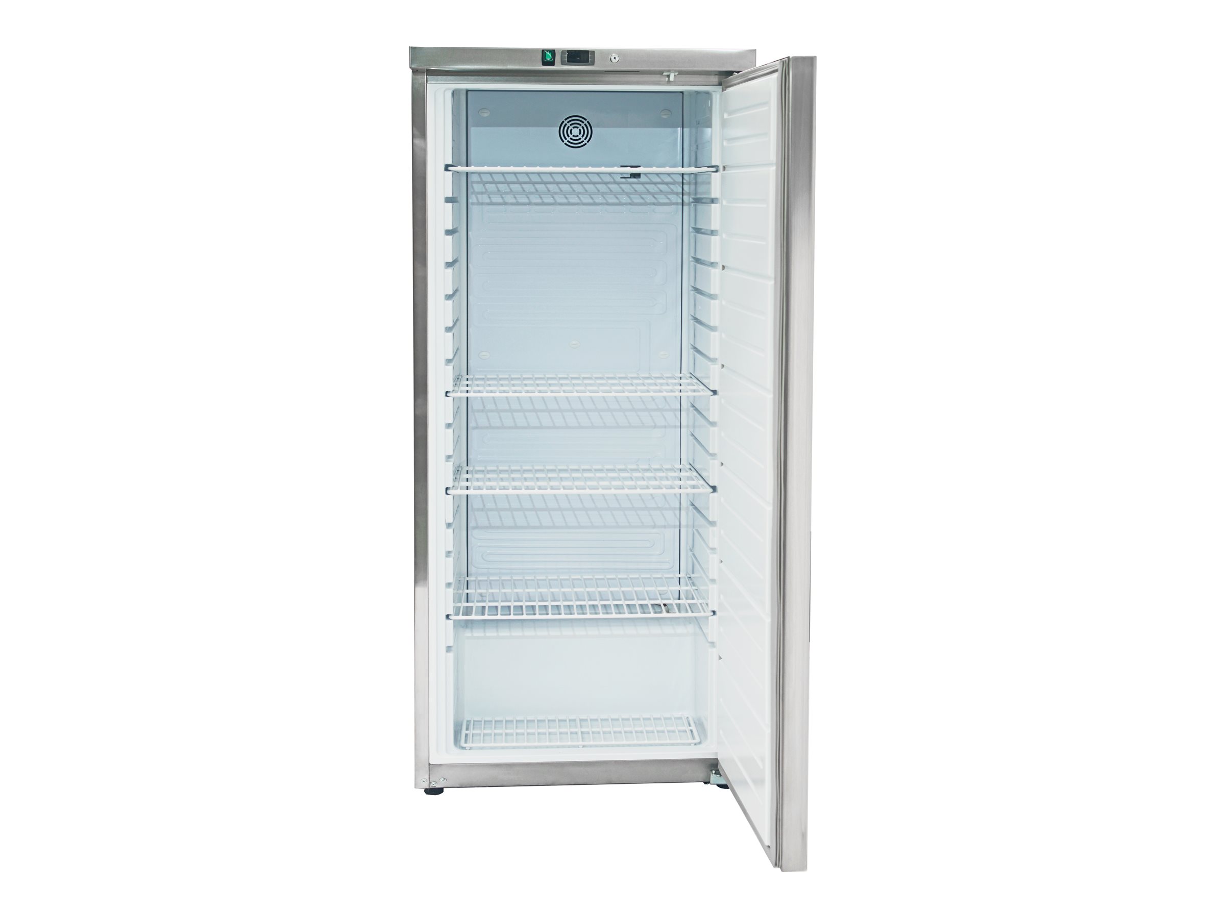 An image of Sterling Pro Cobus SPF600S - freezer - upright - freestanding - stainless steel
