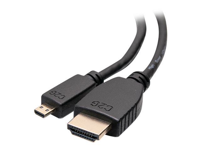 C2G 6ft HDMI to Micro HDMI Cable with Ethernet - High Speed HDMI Cable - kabel HDMI s ethernetem - 1.83 m – foto 2