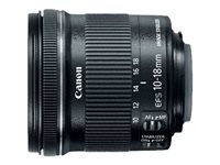 Canon EF-S Vidvinkel zoom objektiv Sort