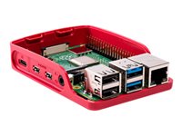 Pi Pi 4 Case Red White – Raspberry-Pi