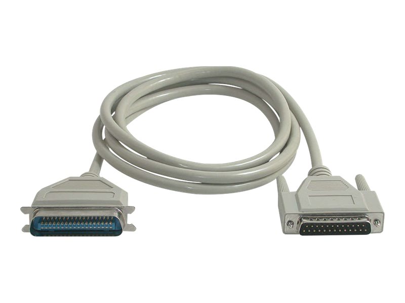 6FT STD PARALLEL PRINTER DB25M TO CENT36M